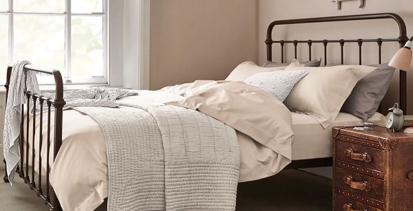 Oliver Bed  Bronze Double | Bed Sava