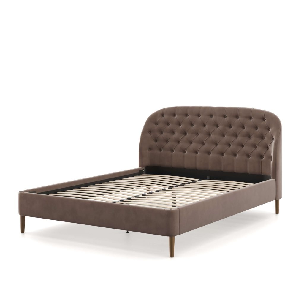 Marlborough Bed  Chocolate Double | Bed Sava