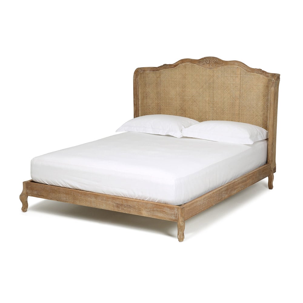 Versailles Bed  Weathered Oak Double | Bed Sava
