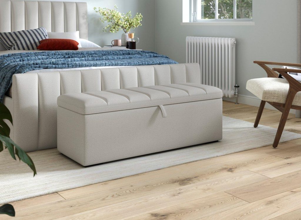 Davies Blanket Box - Grey