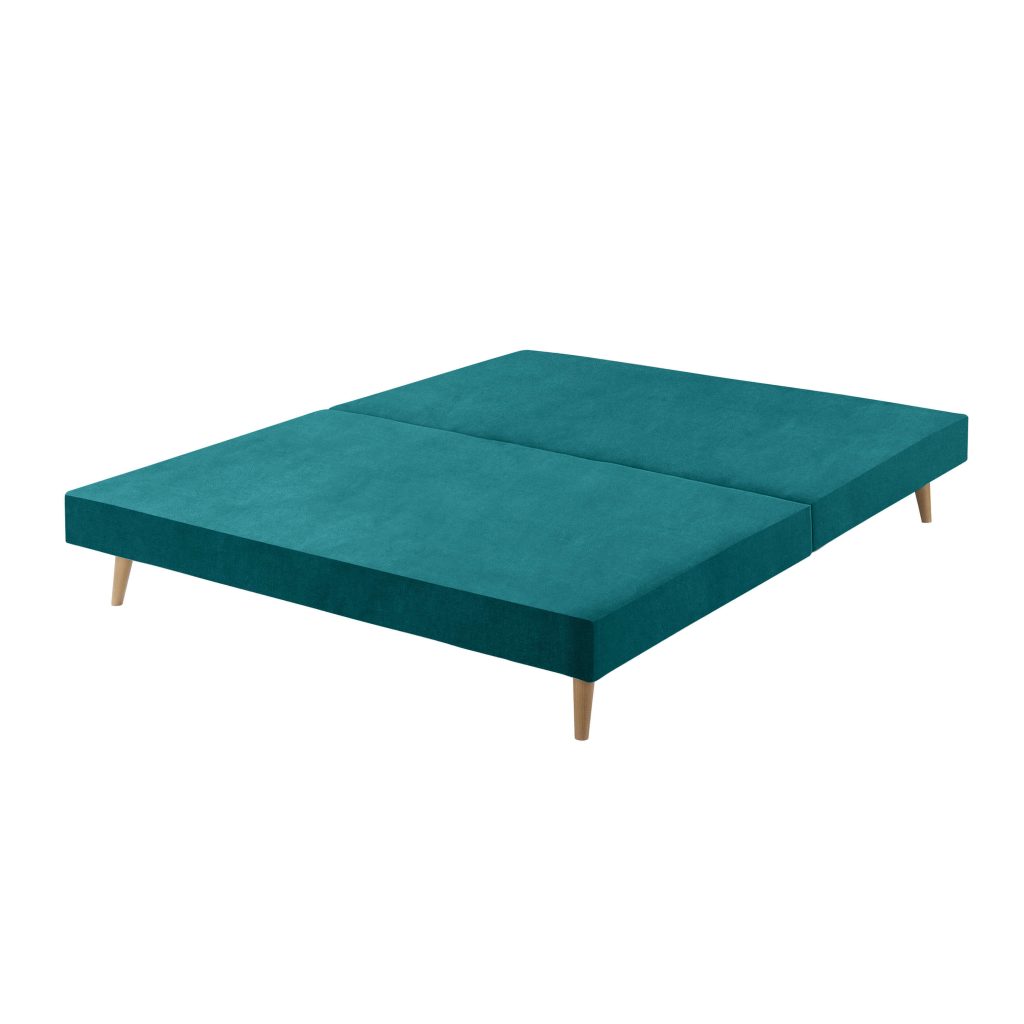 Harrison Spinks Classic Slim Divan Base - Seven Petrol, Double