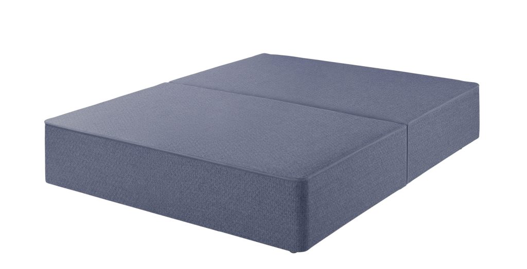 Harrison Spinks Premium Divan Base - Empire Denim, No Drawers, Single