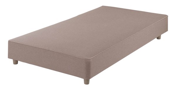Harrison Spinks Classic Shallow Divan Base  Mole Camel Single | Bed Sava