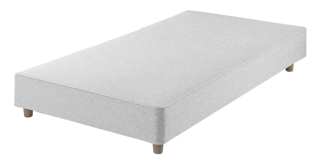 Harrison Spinks Classic Shallow Divan Base - Rustika Pale Grey, Single
