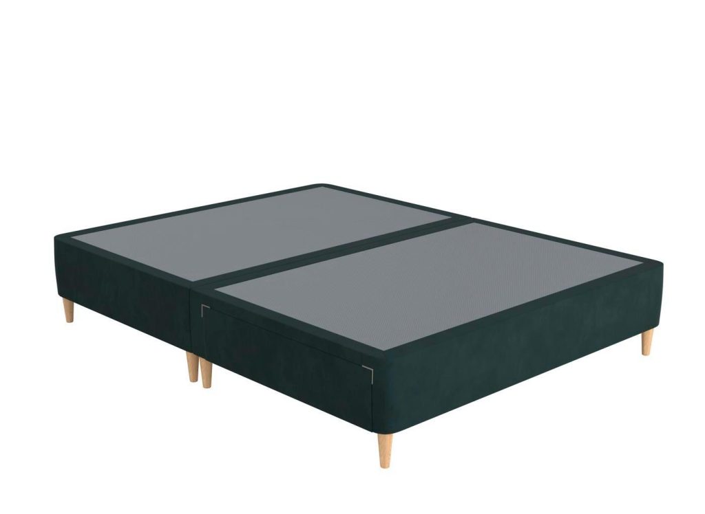 TheraPurÂ® Shallow Divan Base - 4'6 Double - Green