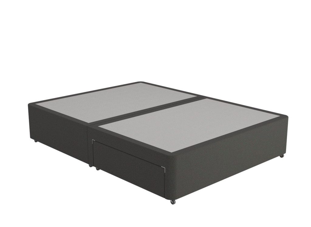 Dreams Divan Bed Base  30 Single  Grey | Bed Sava