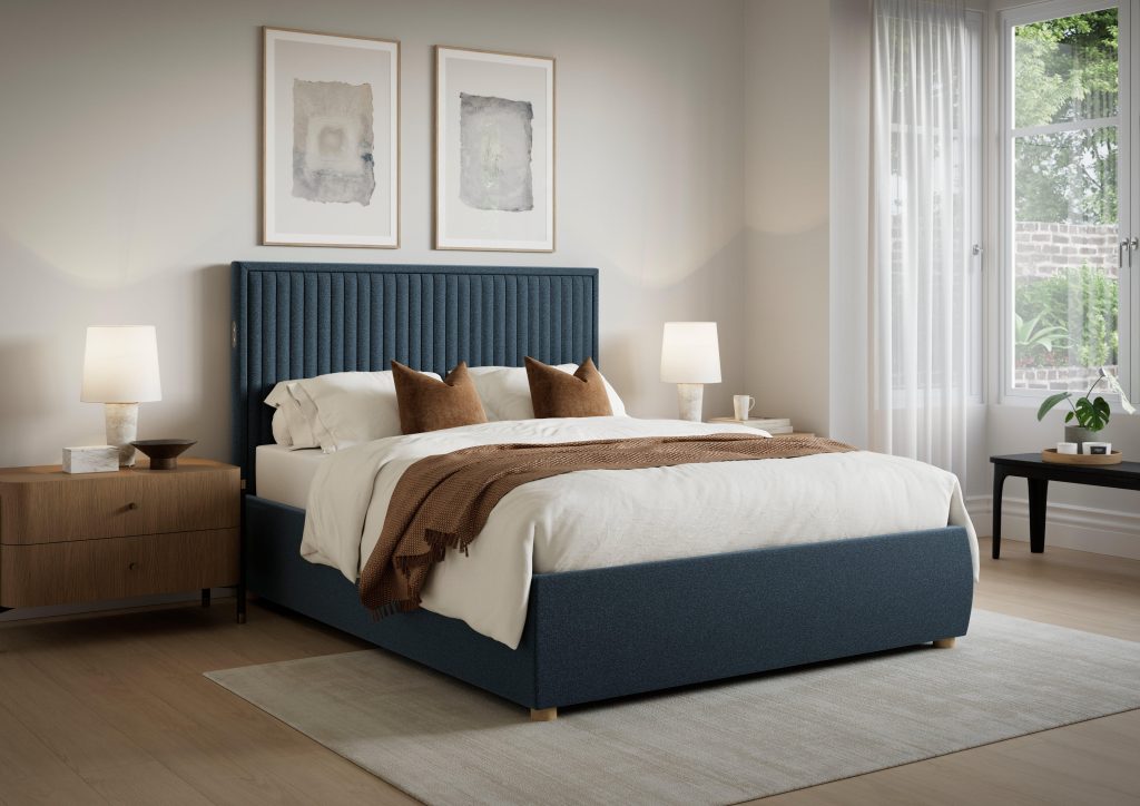TEMPUR® Duxford Upholstered Ottoman Bed Frame - 5'0 King