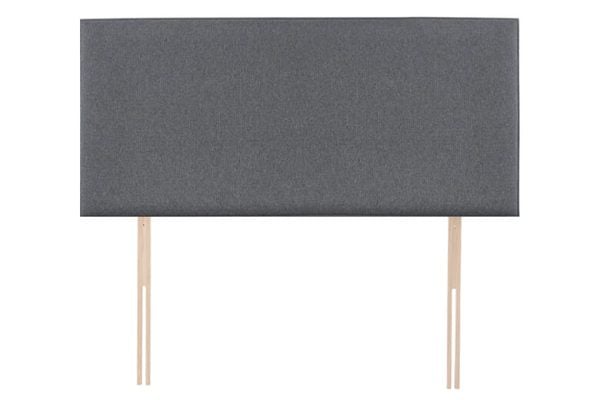 Lindell Upholstered Headboard Bednextday Silver Super King | Bed Sava