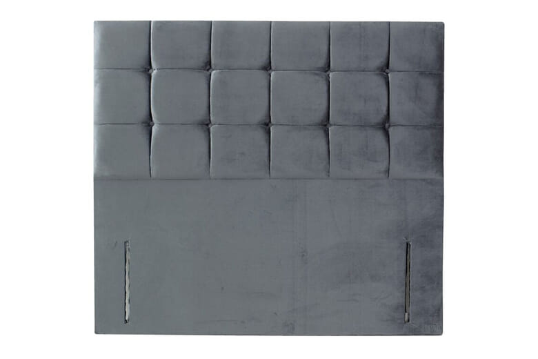 Henshaw Floor Standing Headboard, Bednextday_Silver, Single