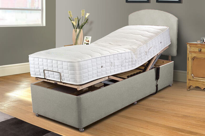 Uplift® Align Ortho 1000 Pocket Wool Adjustable Mattress, Adjustable Small Double