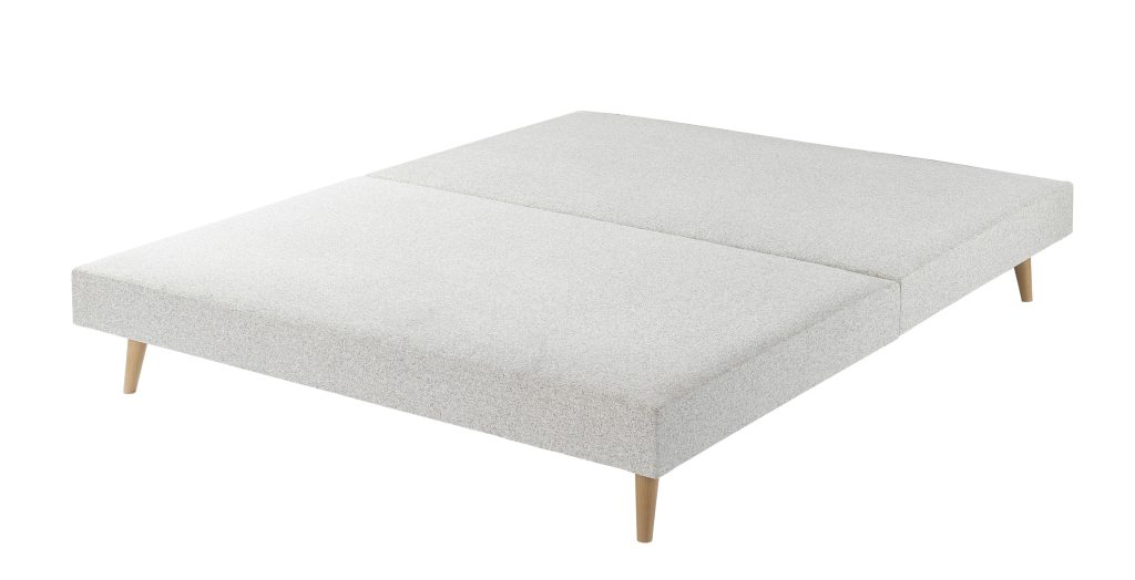 Harrison Spinks Classic Slim Divan Base - Rustika Pale Grey, Super King