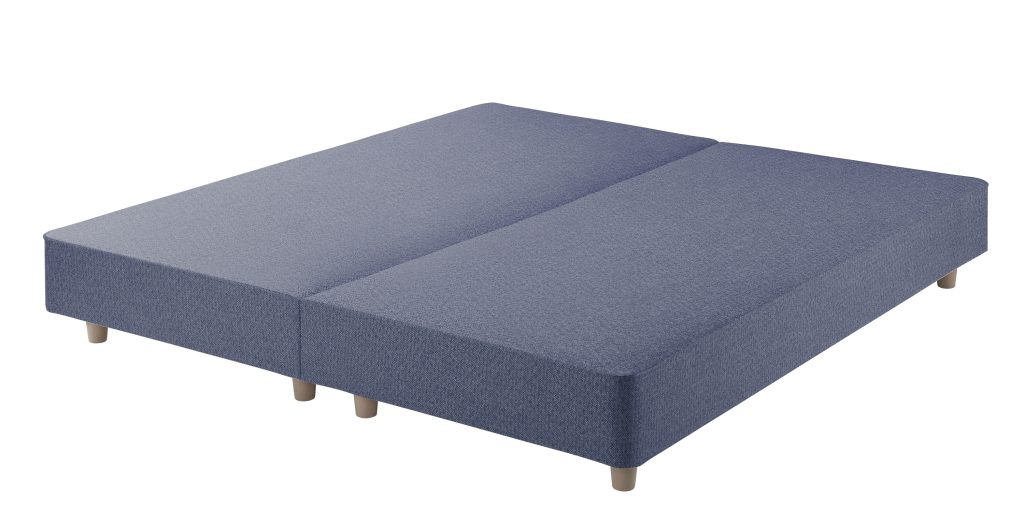 Harrison Spinks Premium Shallow Divan Base - Empire Denim, Single