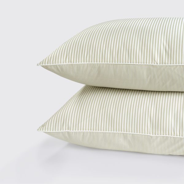 300 Thread Count Pair 2 pillowcases of Celeste Alfalfa Pillowcases Standard  Celeste Alfalfa | Bed Sava