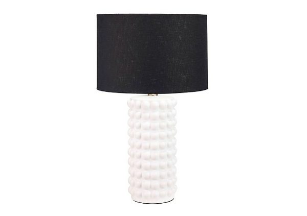 Borla Table Lamp  White | Bed Sava