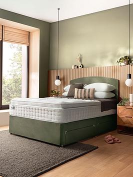 Silentnight 2800 Pocket Gel Pillowtop Mattress  Medium Soft | Bed Sava