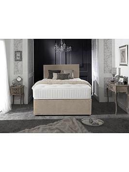 Shire Beds Tivoli Ortho Mattress And Upholstered Divan Base Bed Set Headboard Sold Separately  FscReg Certified | Bed Sava