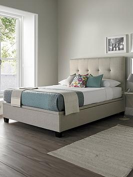 Very Home Reeves End Lift Up Ottoman Storage Bed With Airsprung Mattress Options (Buy &Amp; Save!) - Bed Frame With Airsprung Memory Mattress