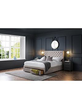 Julian Bowen Wilton Fabric 4 Drawer Storage Bed