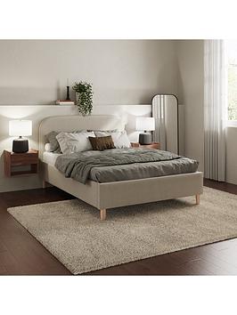 Gfw Florence Boucle Ottoman Bed Frame  Double | Bed Sava