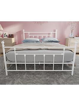 Dorel Home Manila Metal Bed King