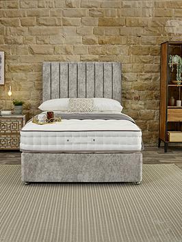 Shire Beds Signature 3000 Pocket Mattress And Upholstered Divan Base Bed Set Headboard Sold Separately  FscReg Certified | Bed Sava
