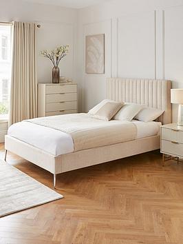 Very Home Emelia Fabric Bed Frame With Mattress Options (Buy &Amp; Save!)