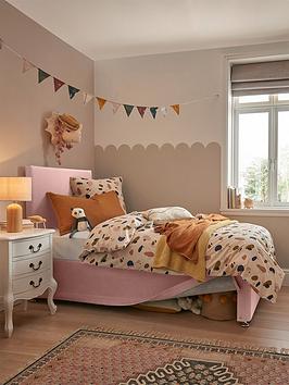 Silentnight Maxi-Store Bed With Memory Eco Mattress (Headboard Included) - Soft Pink