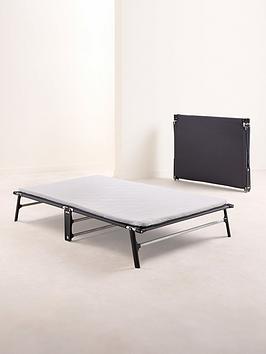 Jaybe Ce120 Compact Folding Bed With E-Fibre Mattress, Small Double