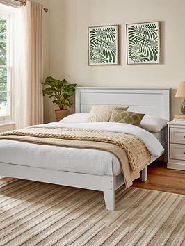Very Home Atlanta Bed Frame With Mattress Options (Buy &Amp; Save!) - White - Bed Frame Only