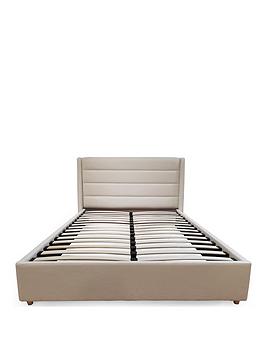 Very Home Gabriel Fabric Winged Bed Frame With Mattress Options (Buy &Amp; Save!) - Fsc&Reg; Certified - Bed Frame With Memory Mattress