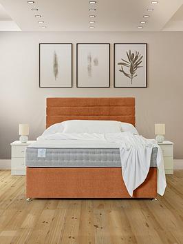 Airsprung Coolbliss 1000 Pocket Divan Bed With Storage Options - Headboard Included