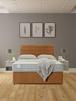 Airsprung Coolbliss 1000 Pocket Luxury Divan Bed With Storage Options- Headboard Included