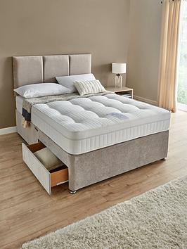 Very Home Sheridan Divan Base, Comfort Plus Mattress And Headboard - Fsc&Reg; Certified