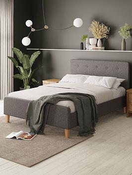 Gfw Asbourne Bed With Sleepycastle Mattress Options (Buy &Amp; Save!) - Bedframe + Standard Mattress