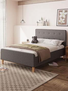 Gfw Asbourne Side Lift Up Ottoman Storage Bed With Sleepycastle Mattress Options (Buy &Amp; Save!) - Bedframe + Standard Mattress