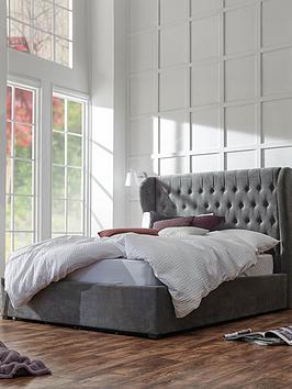 Gfw Geena Double End Lift Storage Ottoman Bedframe  Bed Frame Only | Bed Sava