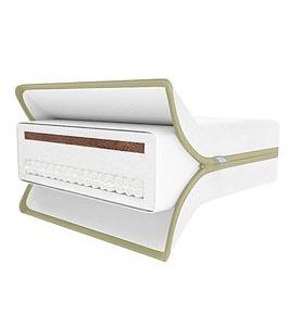 Mamas  Papas Premium Dual Core+ Cotbed Mattress | Bed Sava