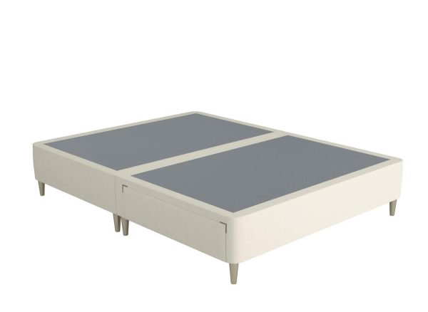 TheraPurÂ® Shallow Divan Base  50 King  Cream | Bed Sava