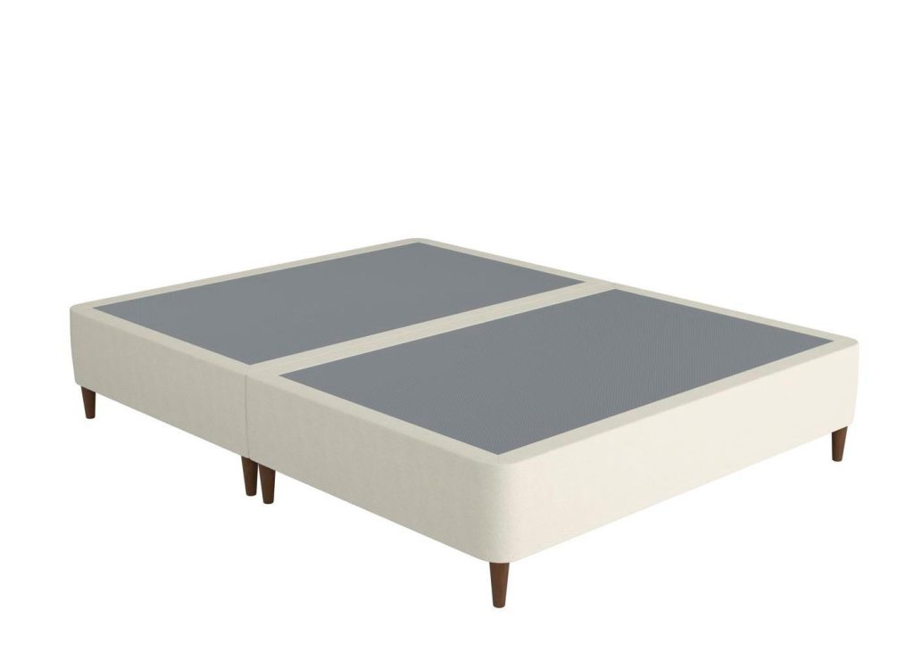 TheraPurÂ® Shallow Divan Base - 4'0 Small Double - Cream