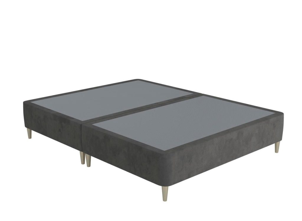 TheraPurÂ® Shallow Divan Base - 5'0 King - Grey