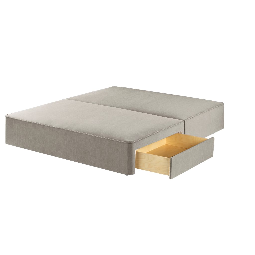 Harrison Spinks Classic Divan  Mattress Set  Greek Islands Stone 2 Drawers Double Medium | Bed Sava