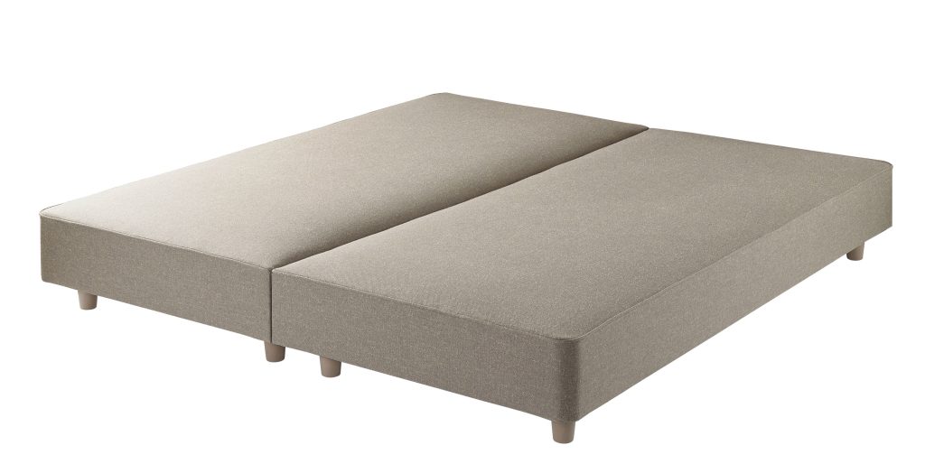 Harrison Spinks Classic Shallow Divan Base - Greek Islands Stone, Double