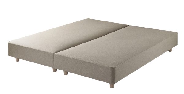 Harrison Spinks Classic Shallow Divan Base  Greek Islands Stone Small Double | Bed Sava