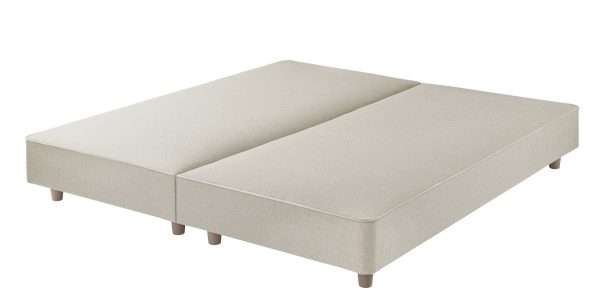Harrison Spinks Classic Shallow Divan Base  Mole Pebble Emperor | Bed Sava