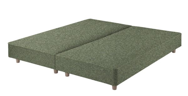 Harrison Spinks Classic Shallow Divan Base  Rustika Forest Double | Bed Sava