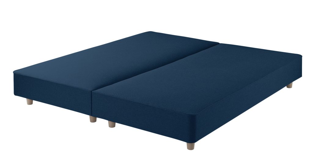 Harrison Spinks Classic Shallow Divan Base - Seven Navy, Double