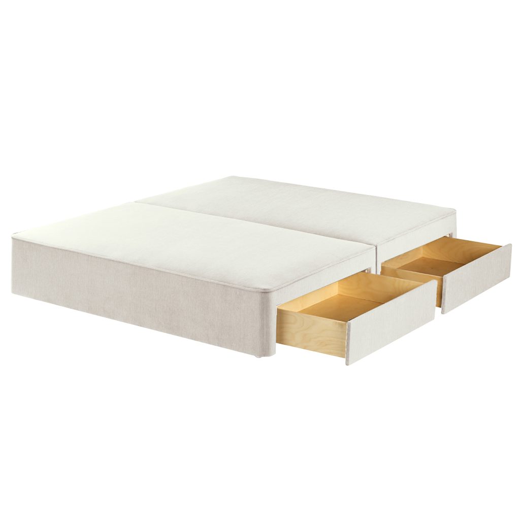 Harrison Spinks Classic Divan  Mattress Set  Greek Islands Stone 4 Drawers Small Double Firm | Bed Sava
