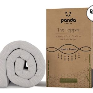 Panda Bamboo Memory Foam Mattress Topper Superking | Bed Sava