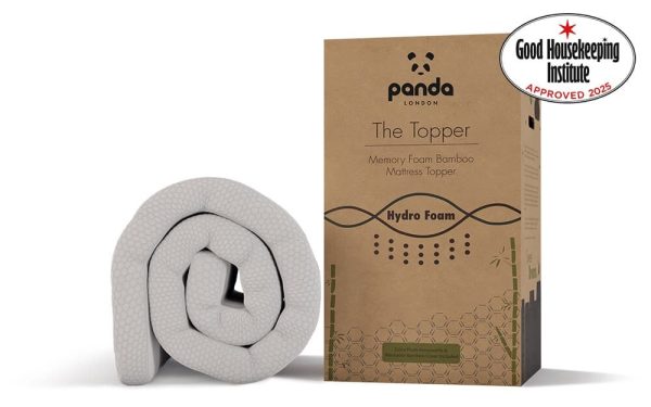 Panda Bamboo Memory Foam Mattress Topper Superking | Bed Sava