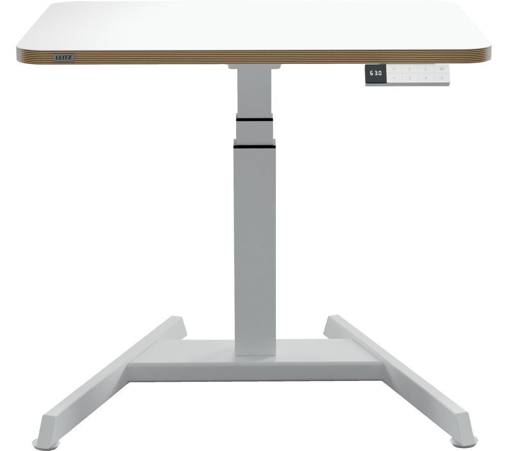 LEITZ Ergo Small Sit/Standing Desk - White